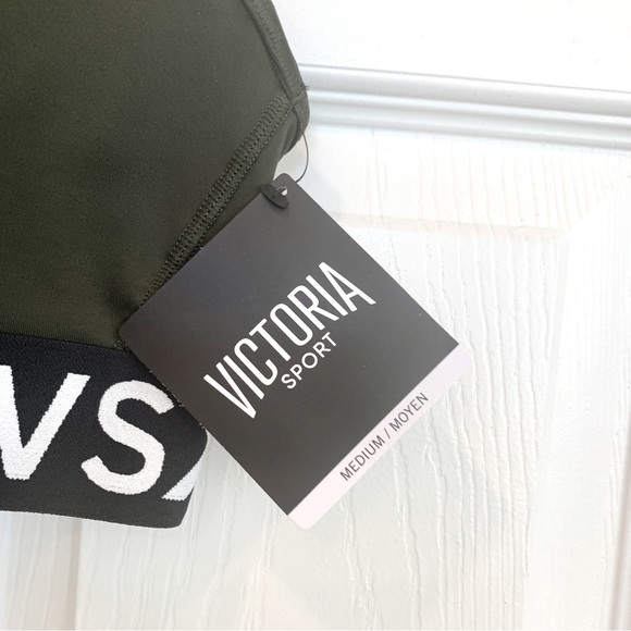 Olive Green Player Racerback Sports Bra Bralette - Picture 5 of 6